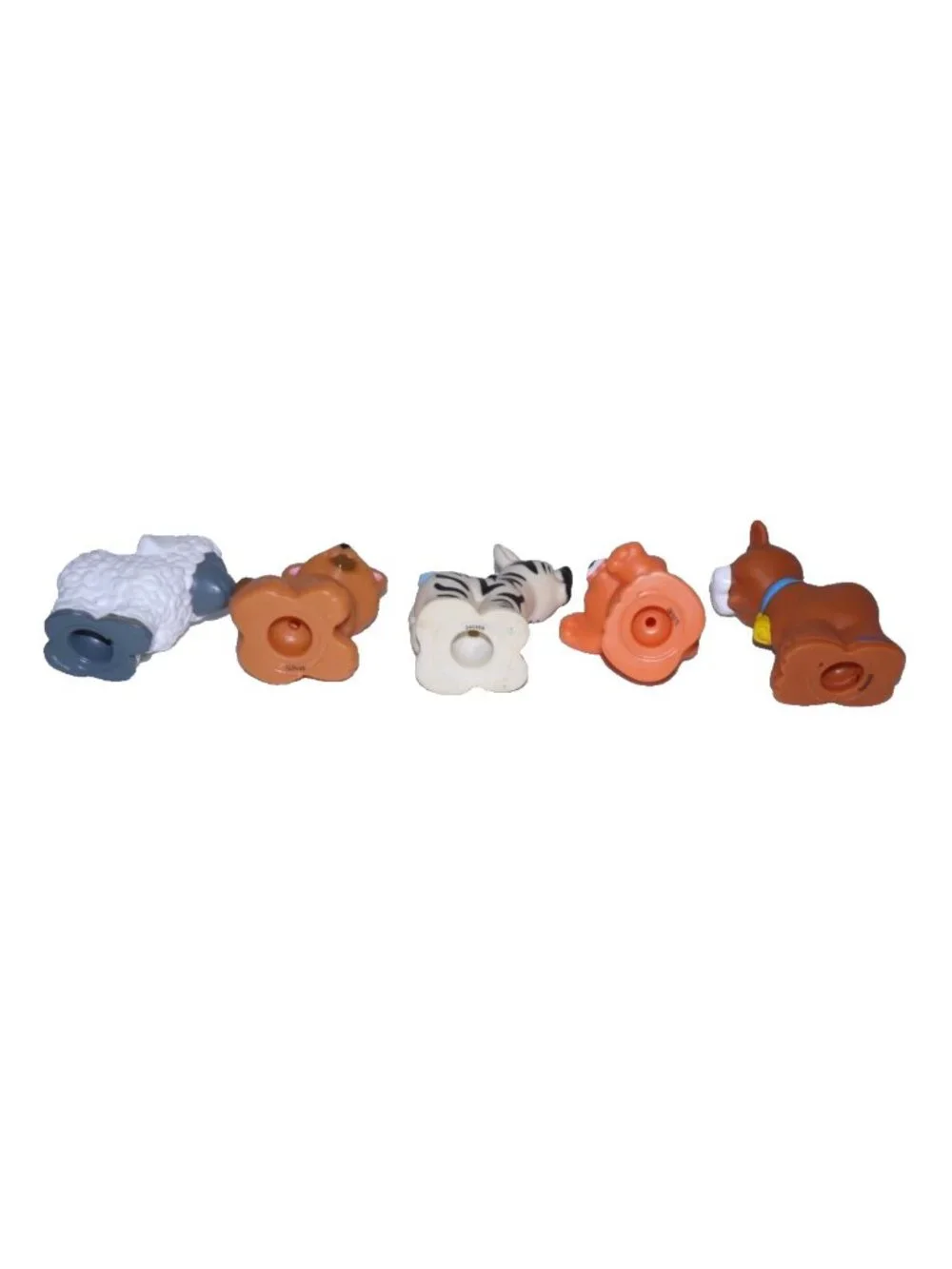 Fisher Price Little People set of six animals 1/2-5/8